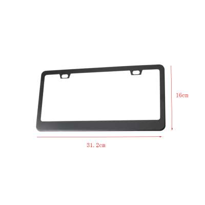 New Car Accessories Stainless Steel  License Plate Frames,Us American Size License Plate Frames With 4 Screws