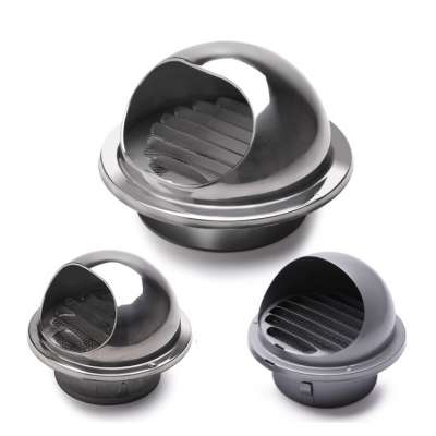 Waterproof Aluminum Ventilation Return air conditioner duct valve vent cap